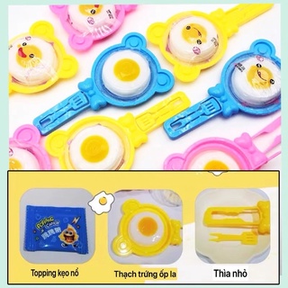 🌼 THẠCH PUDDING TRỨNG ỐP LA THẠCH NỔ 🌈🌈