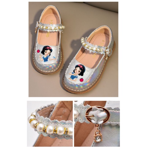 Giày Búp Bê Công Chúa,Giày ElSa,Giày Công Chúa Bạch Tuyết Đế Độn Sang Chảnh Cho Bé Gái 2-8 Tuổi [Sz 23-33]