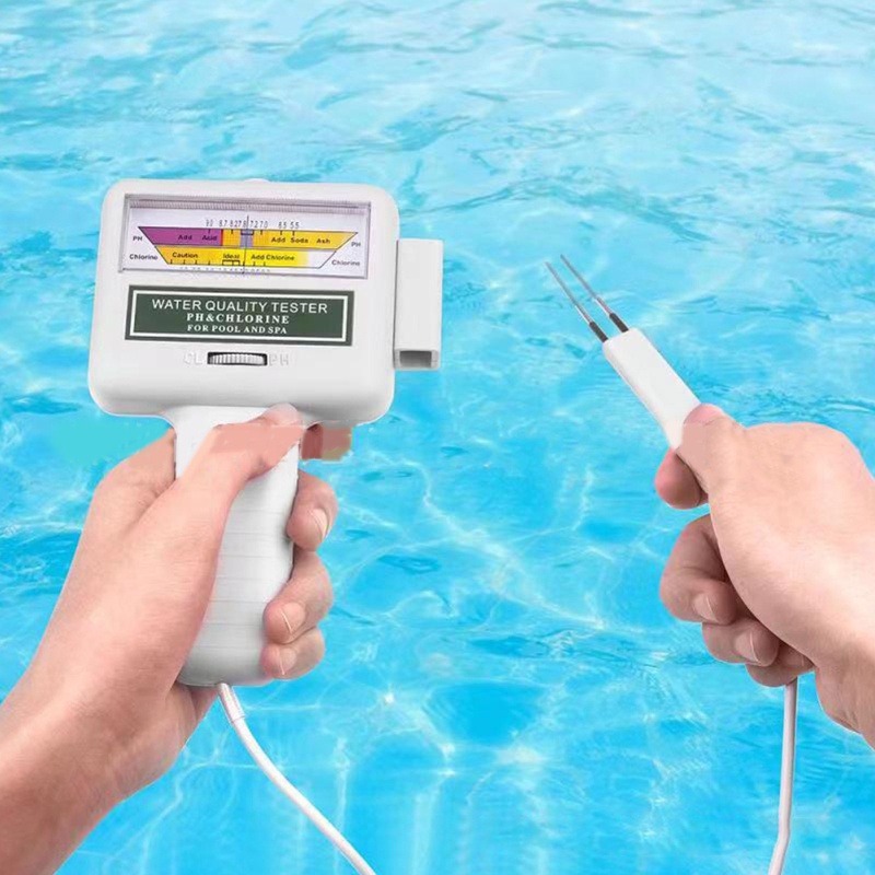 Dụng Cụ Kiểm Tra Độ PH &amp; Clo CL2 2 Trong 1 Cho Hồ Bơi