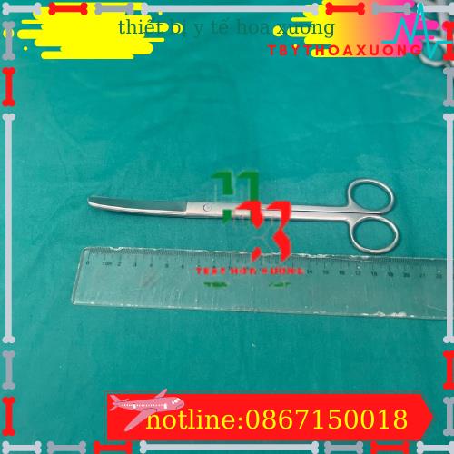 KÉO CẮT THUỐC,KÉO CONG 2 ĐẦU TÙ 20 CM- KÉO Y TẾ