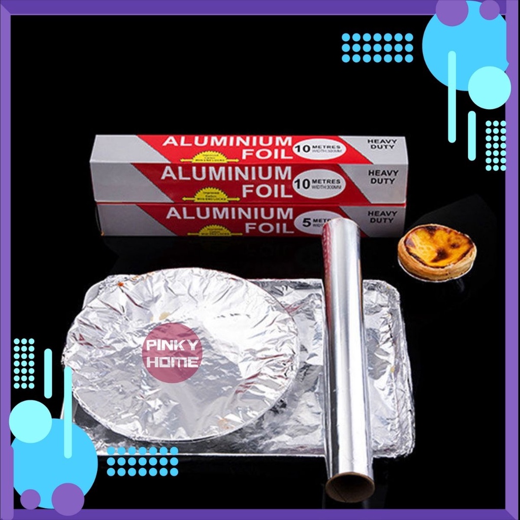 Cuộn Giấy Bạc Bọc Thực Phẩm 30m