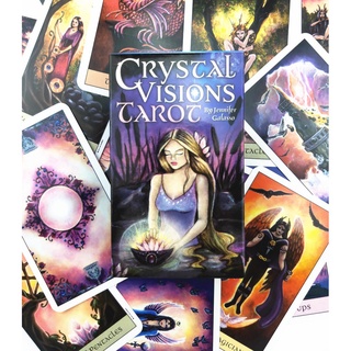 Bộ bài Crystal Visions Tarot Oracle Thường Nifoki D2