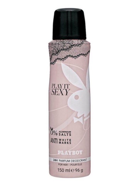 Xịt Khử Mùi Playboy  Nữ 150 ml