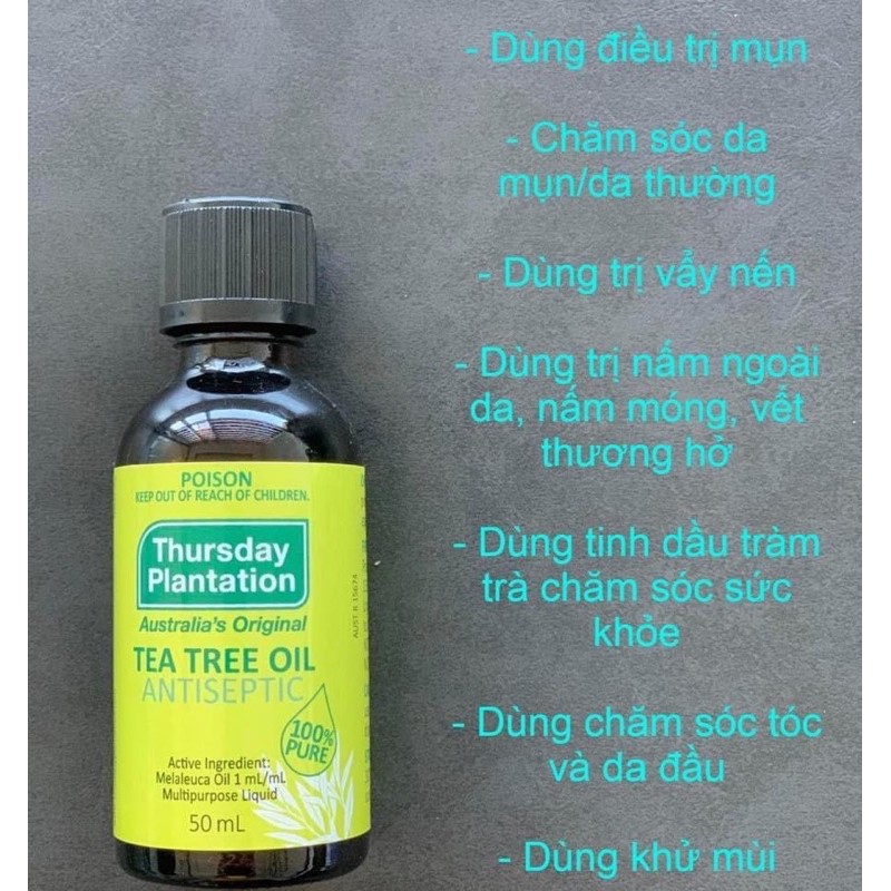 Tinh Dầu Tràm 10ml - Thursday Tea Tree Oil