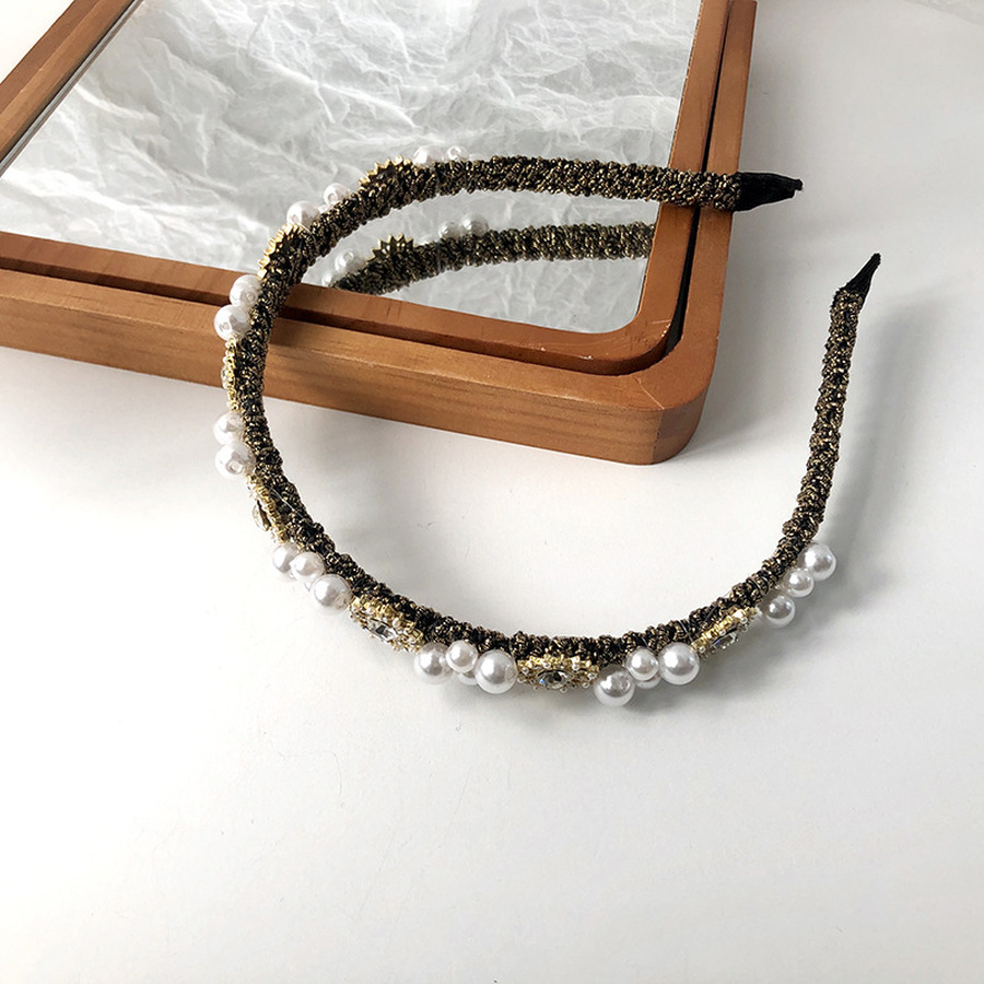 Cài tóc bằng hợp kim đính hoa và ngọc trai nhân tạo xinh xắn cho phái nữ