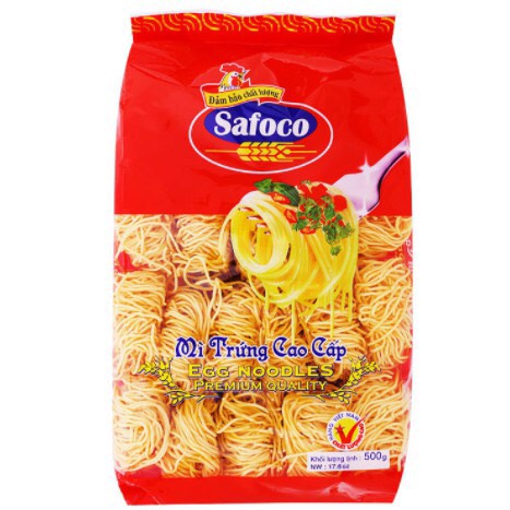 Mì trứng cao cấp Safoco gói (500g)