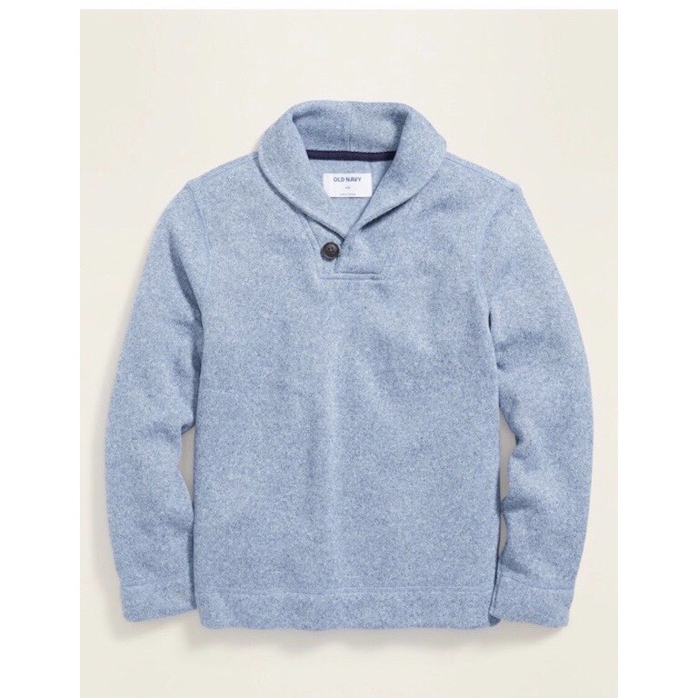 Áo nỉ len Old Navy xanh nhạt