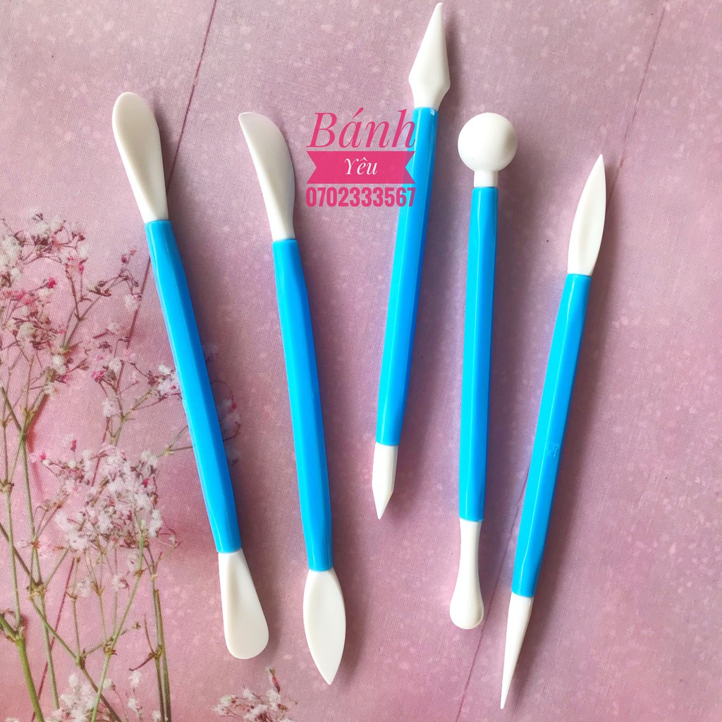 Bộ 9 que tạo hình Fondant/Wagashi - DC93
