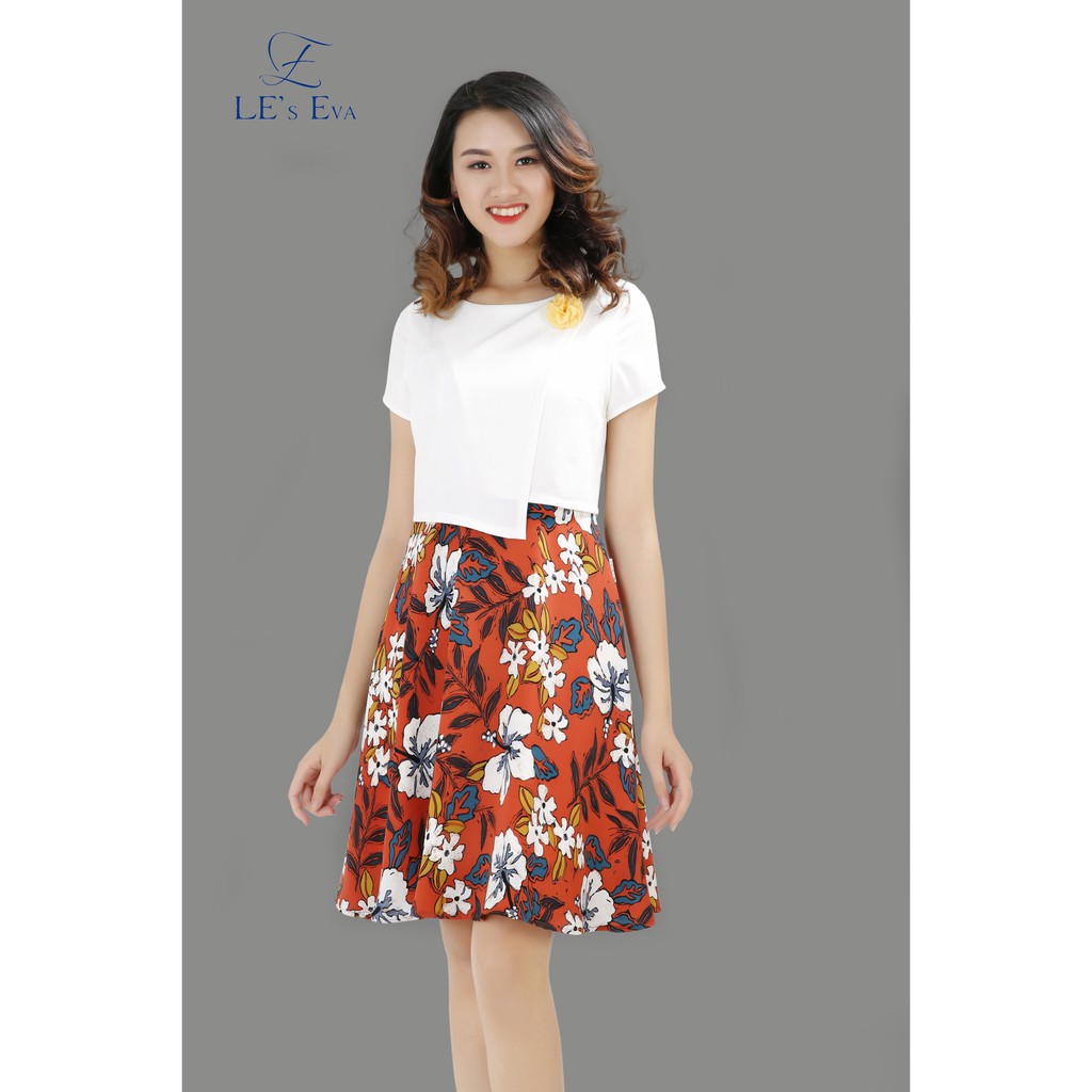 Đầm croptop dáng xòe cao cấp
