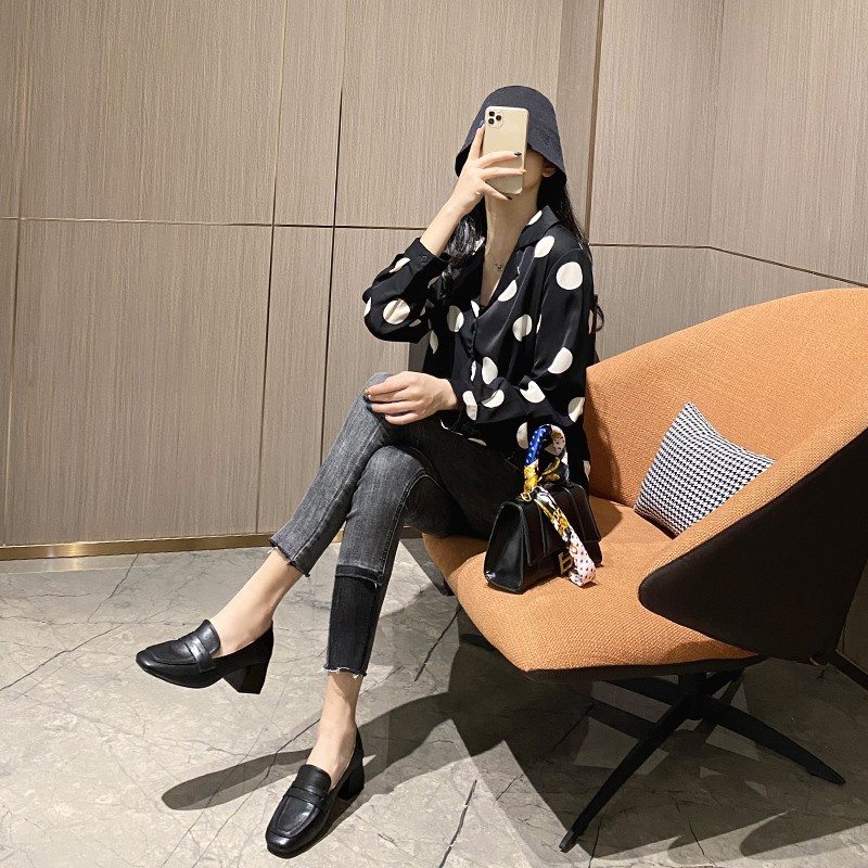 Giày cao gót thiết kế thời trang công sở thanh lịch dành cho nữ