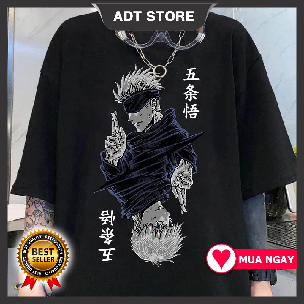 6 mẫu Áo thun Jujutsu Kaisen Gojo - Yuji - Sukuna Anime Manga mẫu HOT độc đẹp giá siêu rẻ