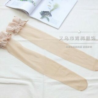 Combo 2 đôi vớ đùi cổ ren