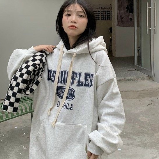 Áo Khoác Hoodie Nỉ Có Mũ Form Rộng LOSANGFLES Unisex Nam Nữ Ulzzang | BigBuy360 - bigbuy360.vn
