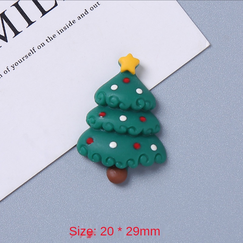 Phụ kiện trang trí cây thông giáng sinh hình ông già noel DIY