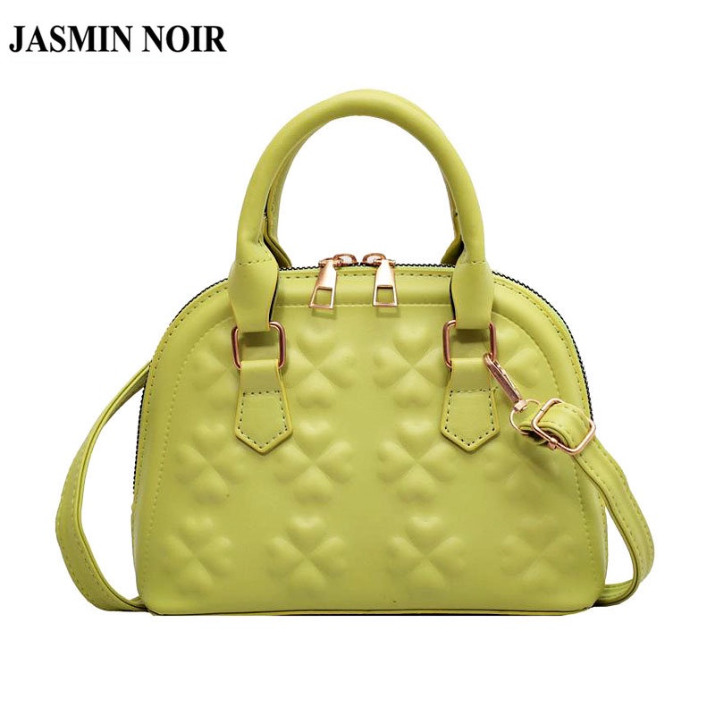 Túi Xách JASMIN NOIR Đeo Vai In Hoa Đơn Giản Cho Nữ