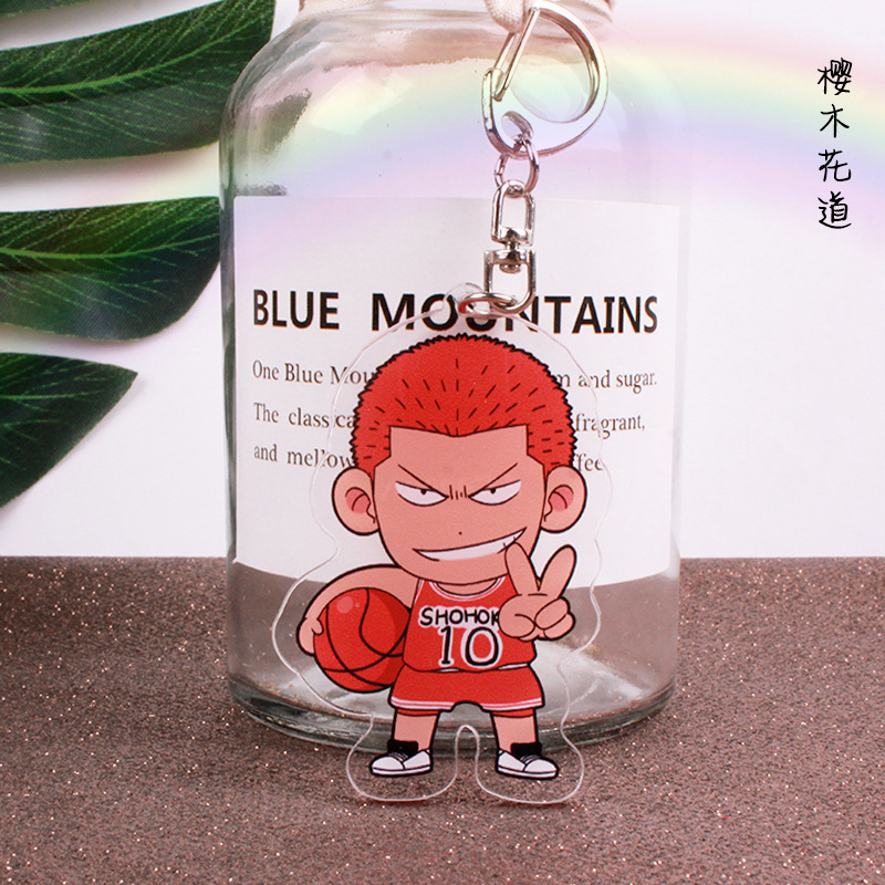 Móc khóa hình nhân vật phim hoạt hình Slam Dunk độc đáo