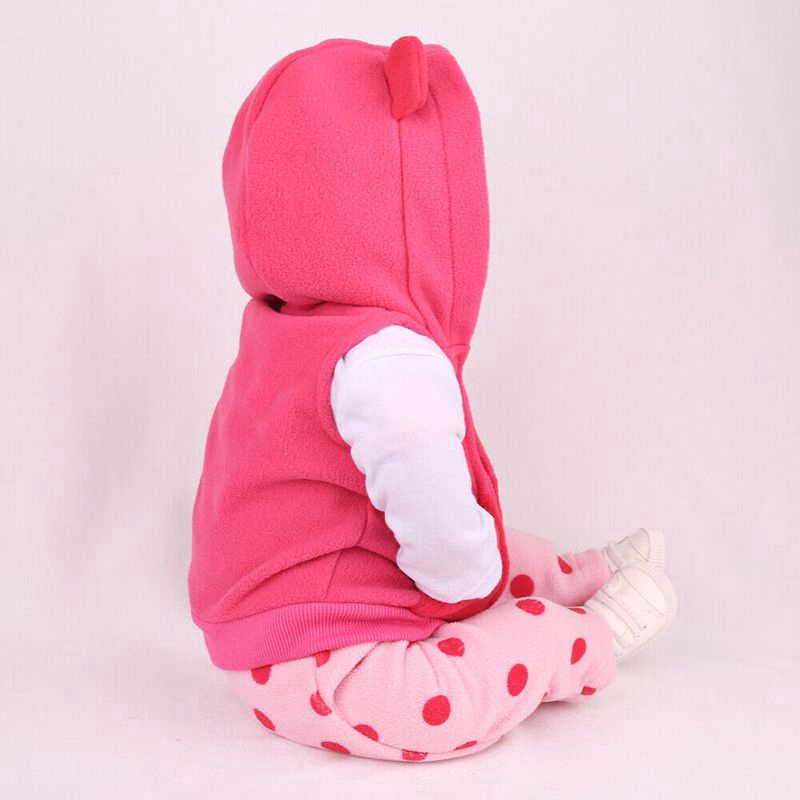 Búp Bê Em Bé Sơ Sinh 58cm Bằng Silicon Vinyl Sống Động Như Thật