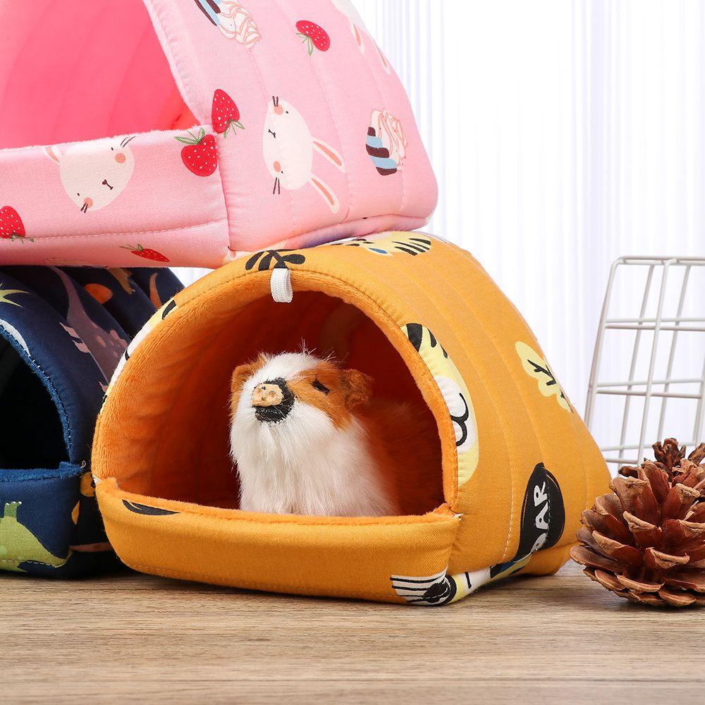 KUNHEV Nhà Mini Dễ Thương Cho Chuột Hamster / Thỏ / Sóc / Heo