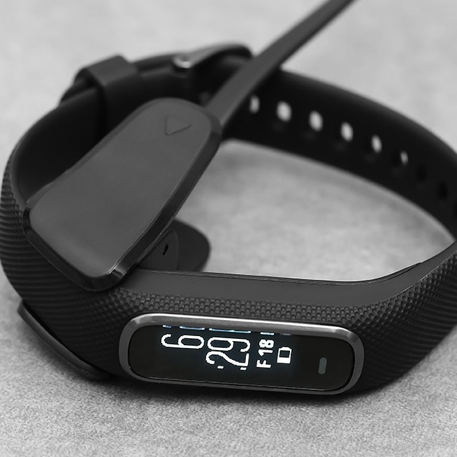 Vòng đeo tay thông minh Garmin Vivosmart 4 theo dõi sức khỏe kháng nước 5ATM màn hình OLED - Chính hãng BH 12 tháng