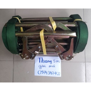 Thang dây 5m gồm 2 móc lớn