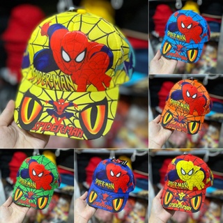 Nón kết spiderman in siêu ngầu cho bé trai 2-5 tuổi