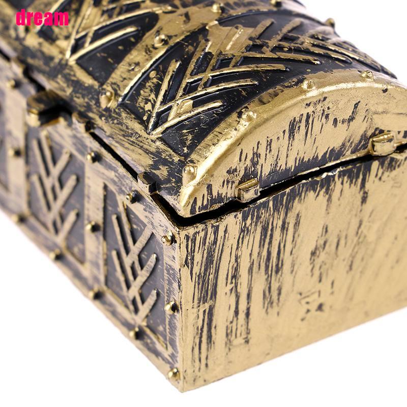 Bộ 2 Hộp Kho Báu Mini Kiểu Vintage Dễ Thương Trang Trí Nhà Cửa