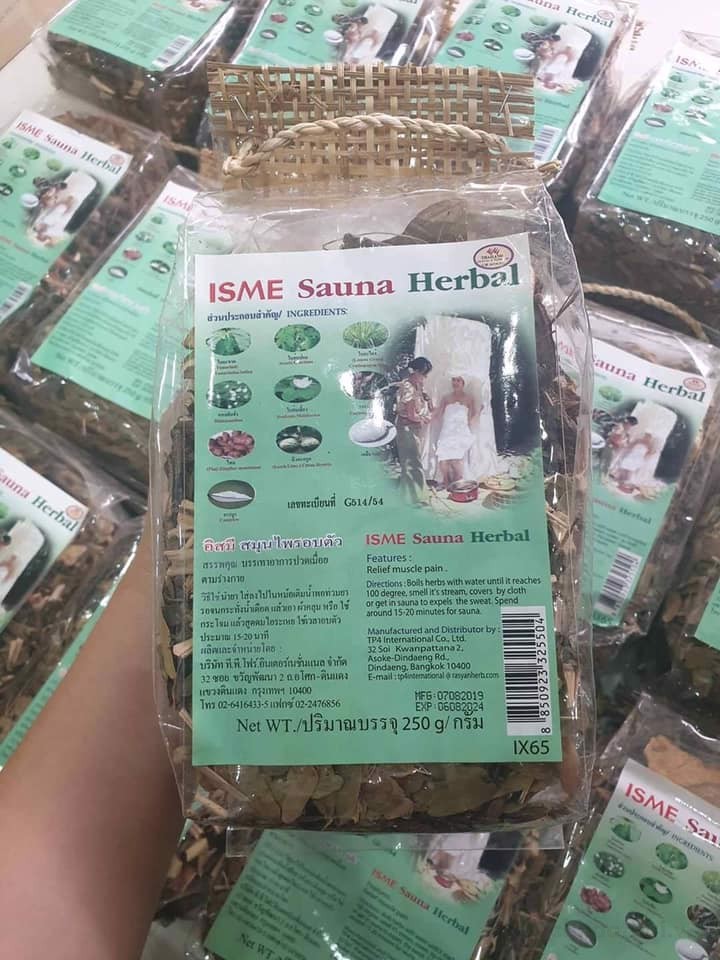 [NEW] Thảo ḋược xông hơi ġiải cảm ISME Sauna Herbal Thái Lan