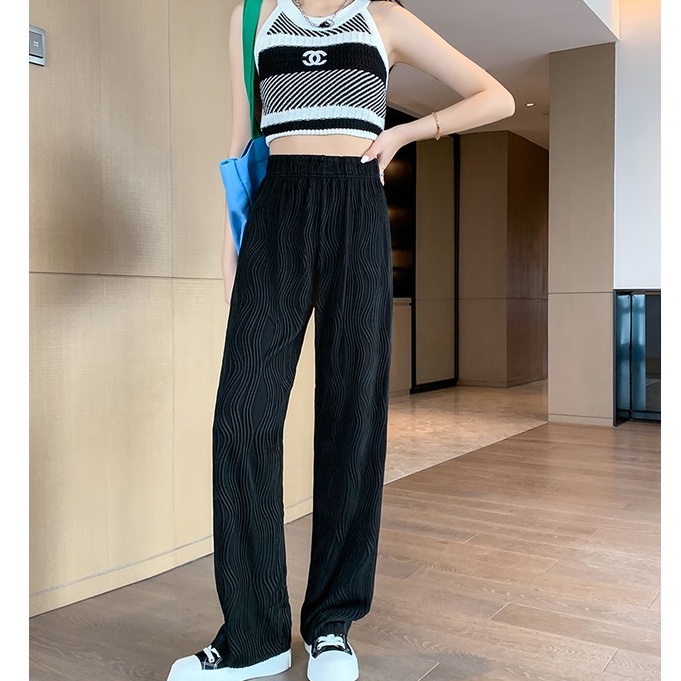 Quần ống rộng Phong Cách Hàn Quốc Cho Nữ