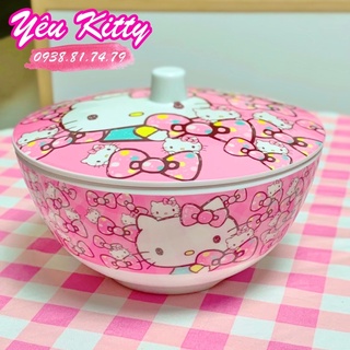 Tô nắp Hello Kitty Doraemon