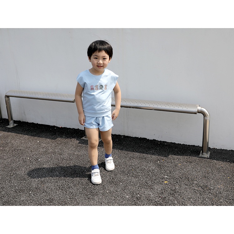 [MINKYMOM 2022] Bộ Cộc Tay Hình Gấu Dễ Thương Cho Bé Hàng Minky Mom Quảng Châu