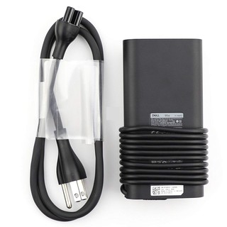 Sạc laptop Dell chính hãng 90W chân tròn to mẫu Oval mới nhất - tặng kèm dây nguồn