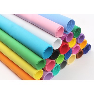 Giấy xốp màu 2mm 50x90cm trang trí