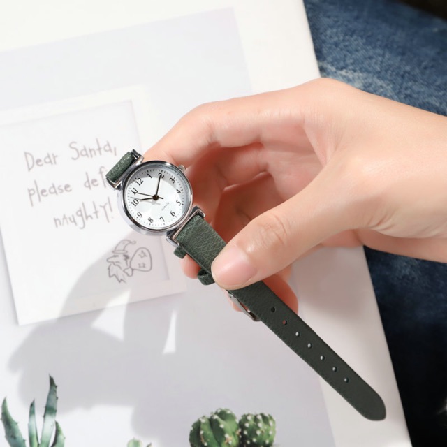 Đồng hồ nữ MSTIANQ dây da size 26mm nhỏ xinh | BigBuy360 - bigbuy360.vn