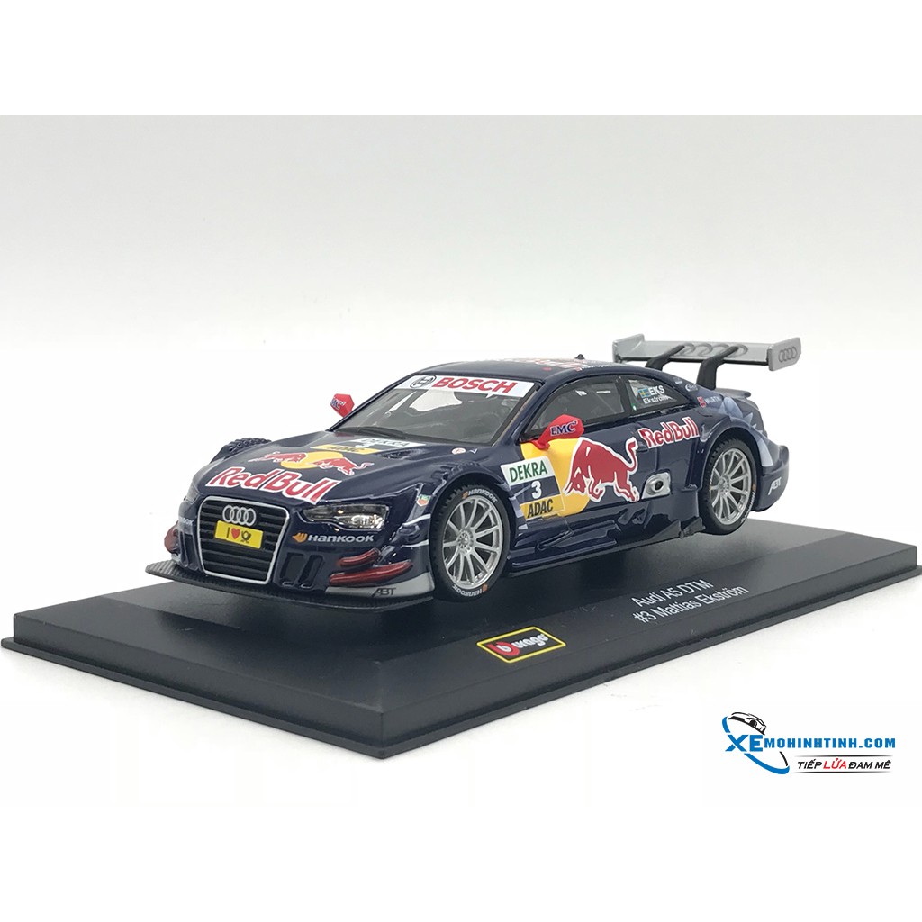 Xe mô hình Audi A5 DTM #5 Bburago 1:32 (Đen)