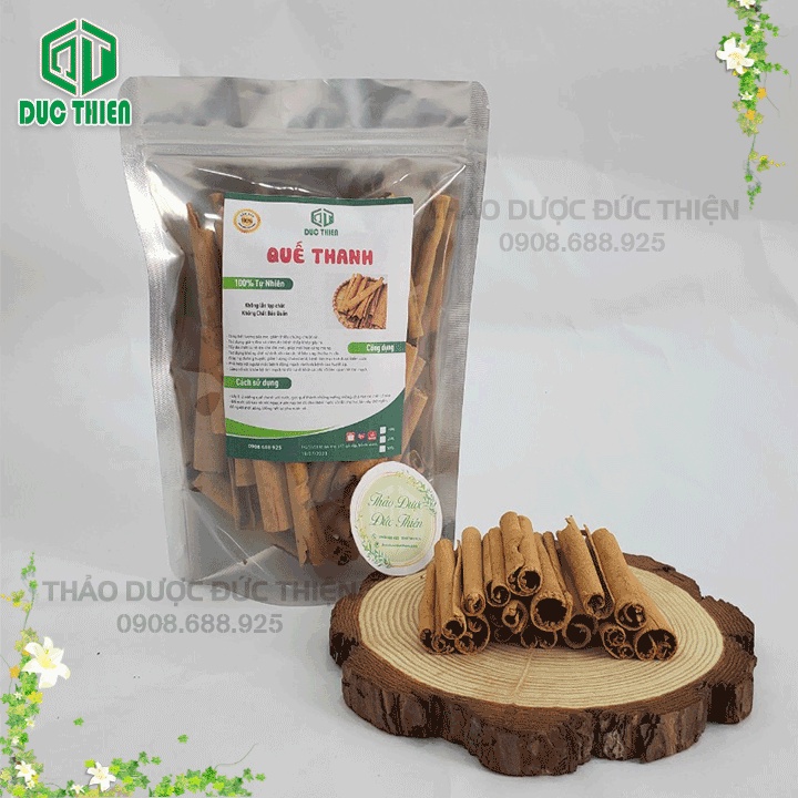 500g Quế Thanh Loại 1 Đức Thiện (Khô, Sạch, Thơm) - Hạ Đường Huyết, Detox, Pha Trà, Làm Đẹp, Giảm Đau