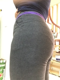Quần legging lửng nữ nâng mông