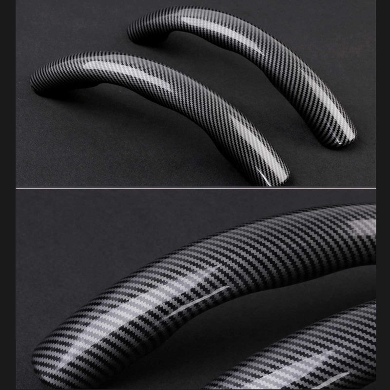 Set 2 Vỏ Bọc Vô Lăng Xe Hơi Bằng Sợi Carbon Chống Trượt