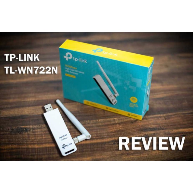Tp-link High Gain Wireless USB Adapter 150Mbps TL-WN722N - TP Link