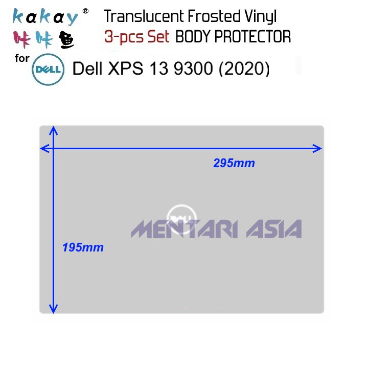 Miếng Dán Bảo Vệ Thân Máy Dell Xps 13 9300 2020