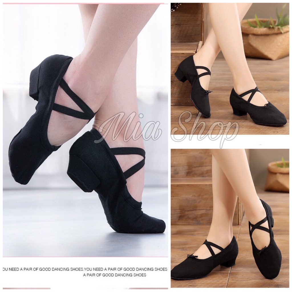 Giày Múa Cao Gót Êm Ái Bền Bỉ