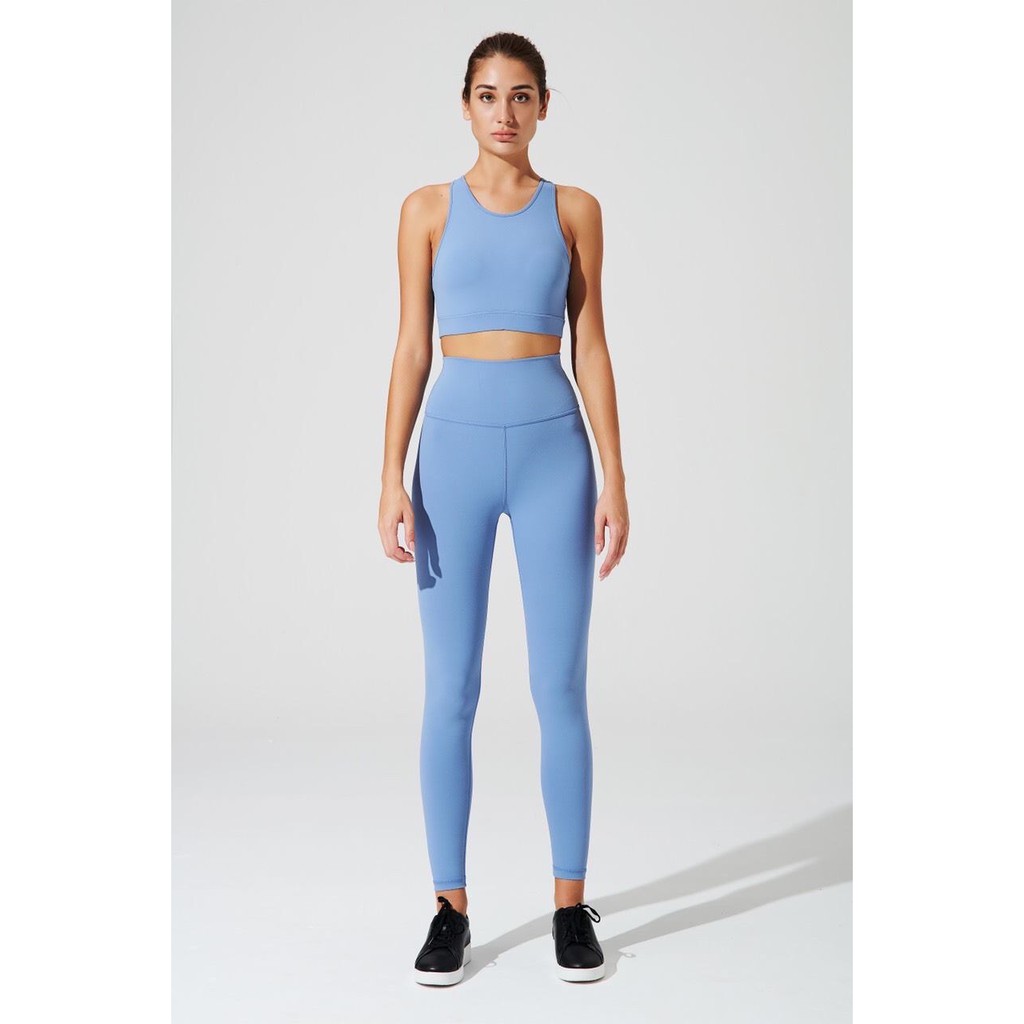 OLABEN Quần tập Yoga Gym không túi HIGHWAIST CARGO LEGGING