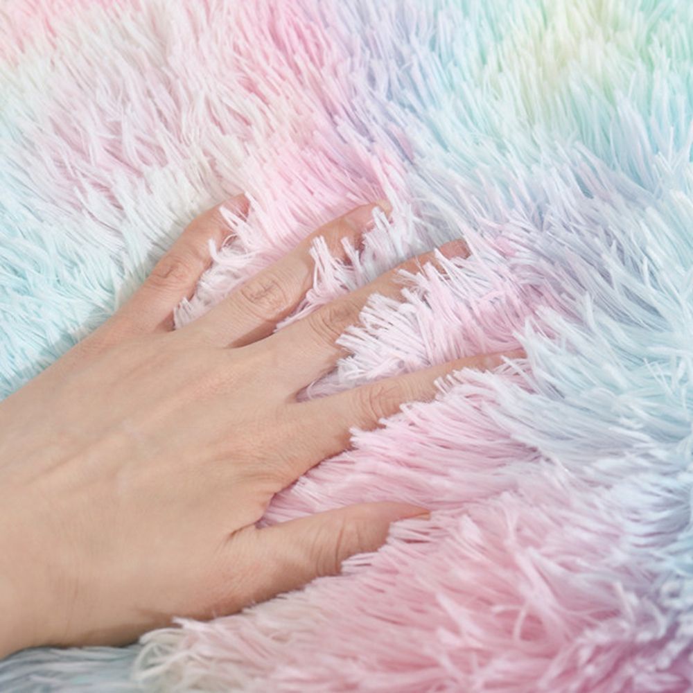 Đệm lót vải lông làm giường ngủ có thể giặt được giữ ấm mùa đông cho chó mèo thú cưng