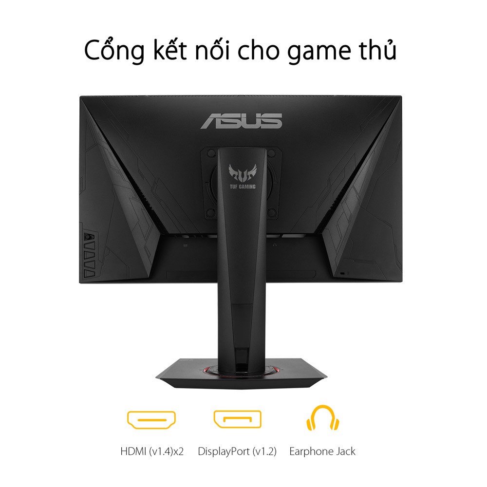 Màn Hình ASUS TUF Gaming VG259QR 24.5" FHD Fast IPS 165Hz G-Sync 1ms