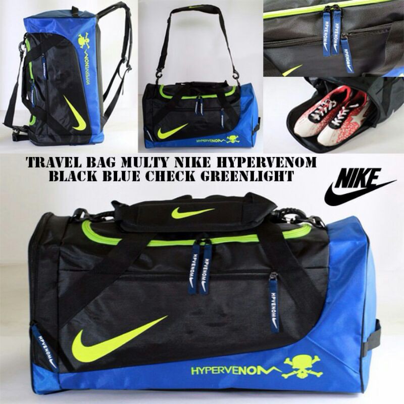 Túi Du Lịch Nike Multy Hypervenom Màu Xanh Dương Đen
