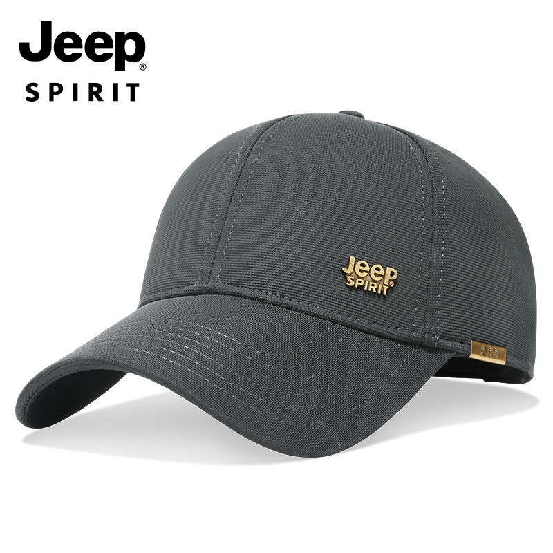 JEEP Mũ lưỡi trai màu trơn chất lượng cao