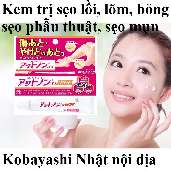 KEM SẸO VÀ LÀM MỜ VẾT THÂM, SẸO LỒI KOBAYASHI 15G NHẬT BẢN NỘI ĐỊA