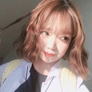 [tặng lược] Tóc giả nguyên đầu xù mì lửng 40cm - 781