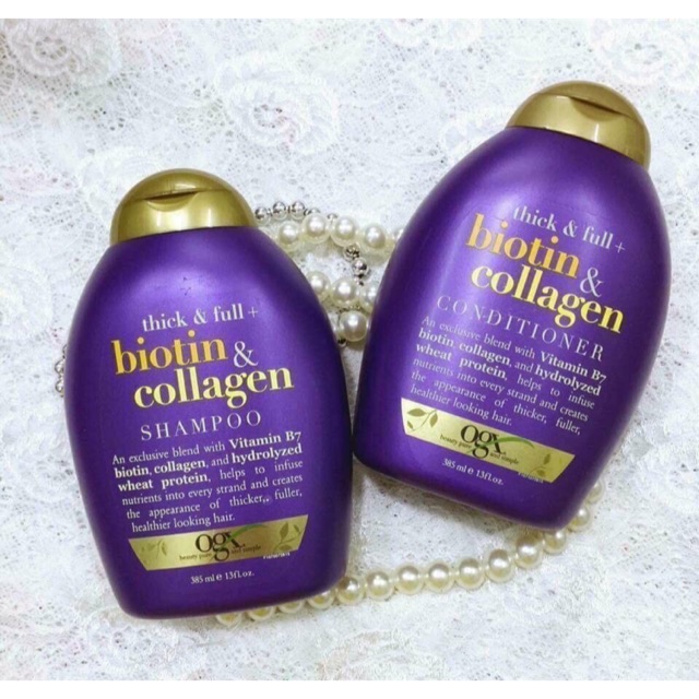 Cặp dầu gội xả Biotin