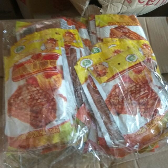 bò to thơm cay (50 gói 1 bịch)