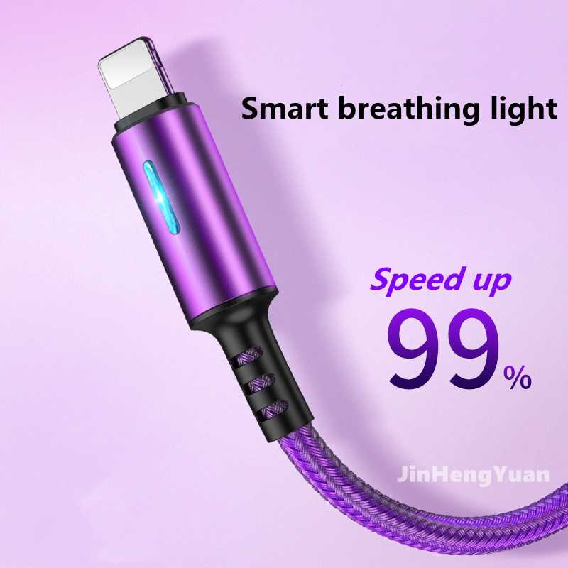 Dây Cáp Sạc Nhanh 3a Cho Iphone Android